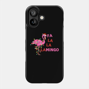 Christmas Flamingo Phone Case