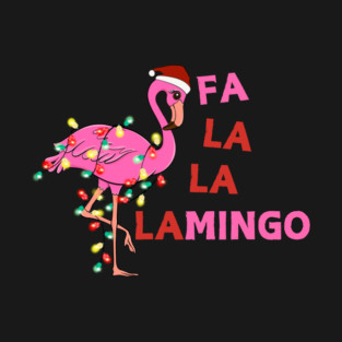 Christmas Flamingo T-Shirt