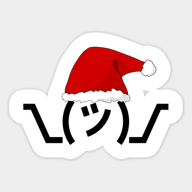 Christmas Shrug Magnet by The WYLD Tribe