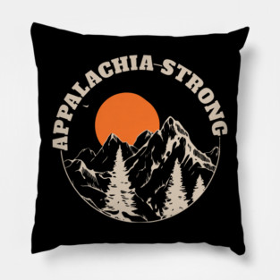 Appalachia Strong - Hurricane Helene Disaster Pillow