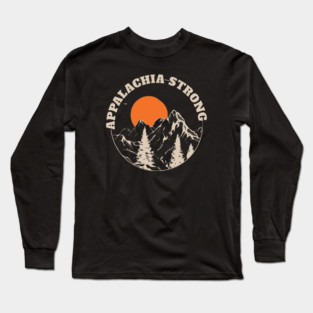 Appalachia Strong - Hurricane Helene Disaster Long Sleeve T-Shirt