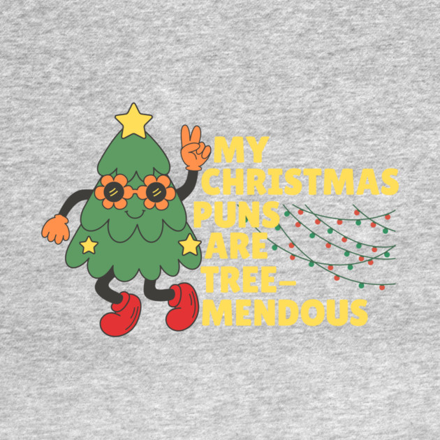 Groovy Tree-Mendous Christmas Pun by The WYLD Tribe