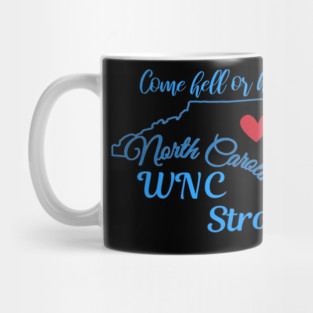 North Carolina wnc strong Appalachian strong hurricane Helene Mug