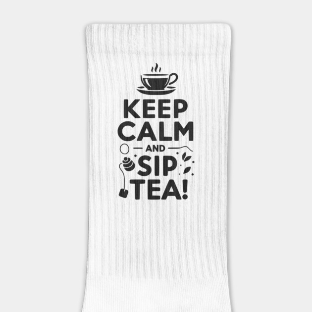 Keep Calm and Sip Tea by Frank Ring