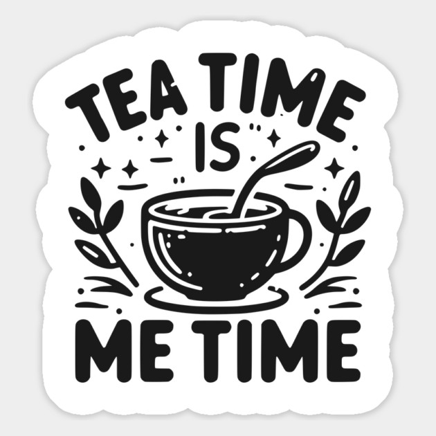 Tea Time is Me Time Magnet by Frank Ring
