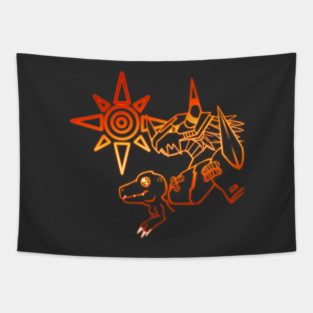 Crest of Courage Tapestry
