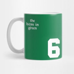 Ireland Retro Vintage Soccer Football Jersey for Irish Supporters Mug