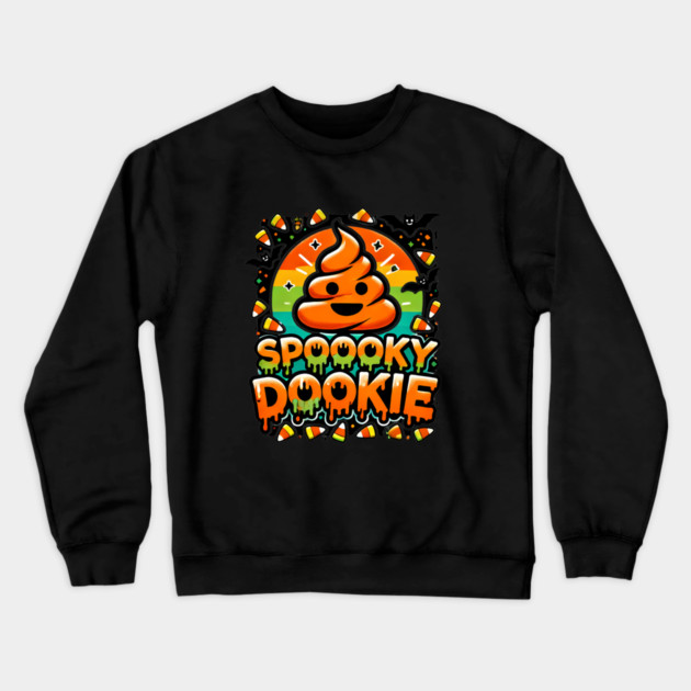 Funny Spooky Poo, Halloween Crewneck Sweatshirt by logiamerch
