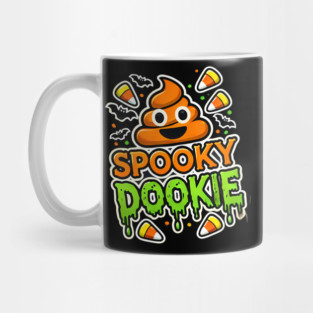 Funny Spooky Poo, Halloween Mug
