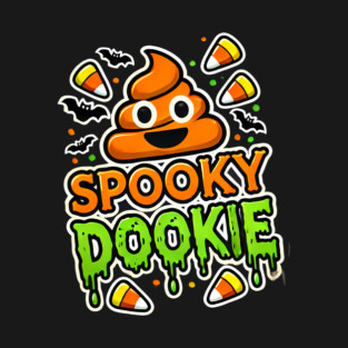Funny Spooky Poo, Halloween T-Shirt