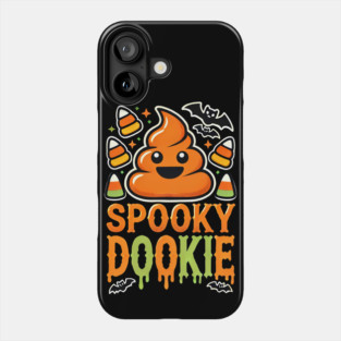 Funny Spooky Poo, Halloween Phone Case