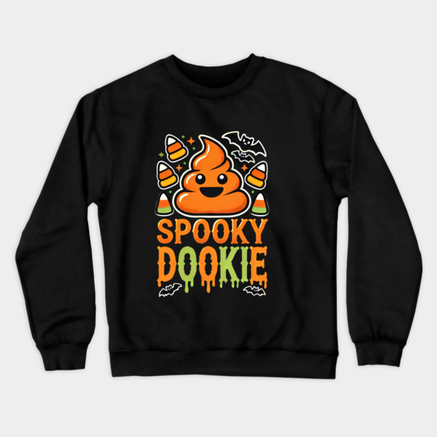 Funny Spooky Poo, Halloween Crewneck Sweatshirt by logiamerch
