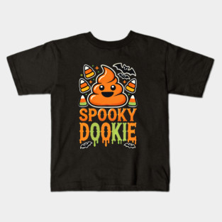 Funny Spooky Poo, Halloween Kids T-Shirt