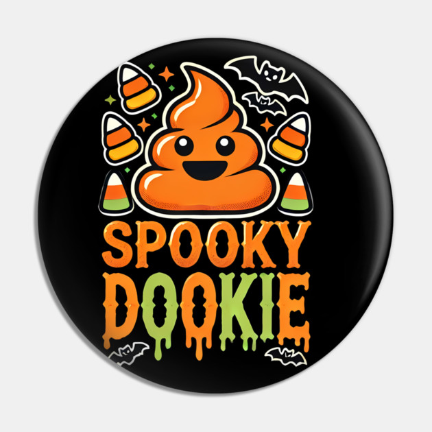 Funny Spooky Poo, Halloween Pin by logiamerch