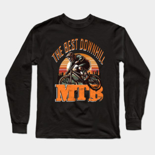 Mountain Biking the Best Downhill Mtb 2025/ bike downhill whistler, Long Sleeve T-Shirt