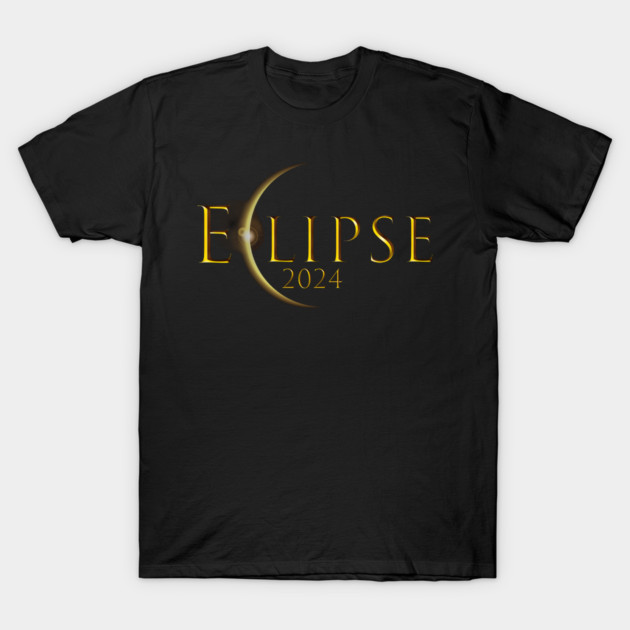 Eclipse 2024 T-Shirt by Db Printed