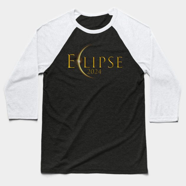 Eclipse 2024 Baseball T-Shirt by Db Printed