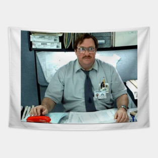 Milton Office Space Meme Tapestry