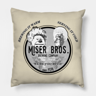Miser Bros. Brewing Company Pillow