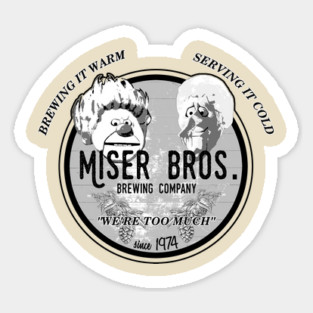 Miser Bros. Brewing Company Sticker