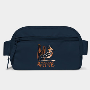 Animal Letters - H for Hoopoe - Cool Typographic Design Bag