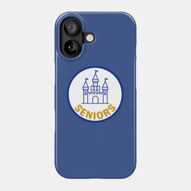 for Seniors Logo Royal Blue Default Phone Case by DisneyForSeniors