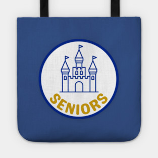 for Seniors Logo Royal Blue Default Tote