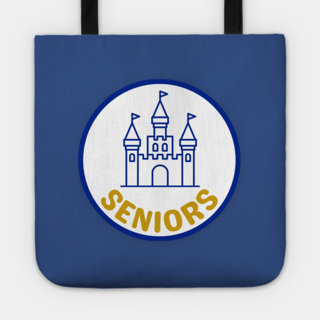 for Seniors Logo Royal Blue Default Tote by DisneyForSeniors