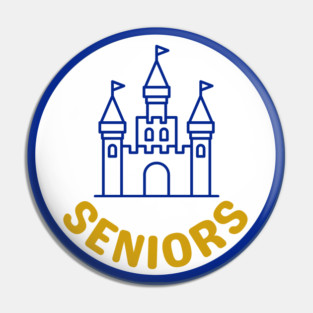 for Seniors Logo Royal Blue Default Pin