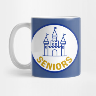for Seniors Logo Royal Blue Default Mug
