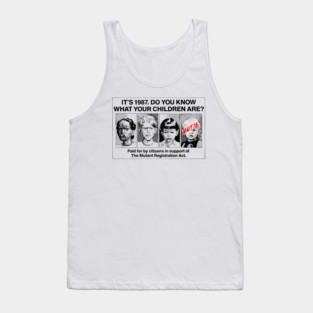 It's 1987 Do You Know What Your Children Are? Tank Top
