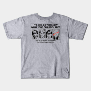 It's 1987 Do You Know What Your Children Are? Kids T-Shirt