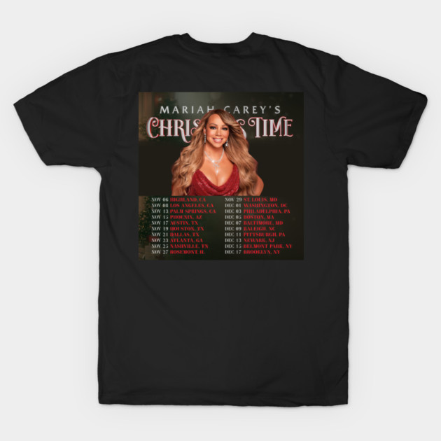 Mariah Carey Christmas Time Font And Back Mariah Carey Christmas