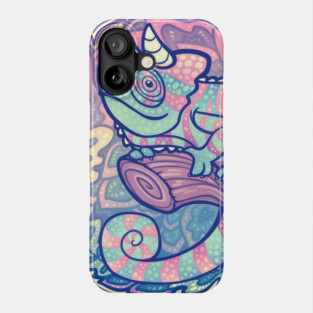 Colorful Chameleon Phone Case