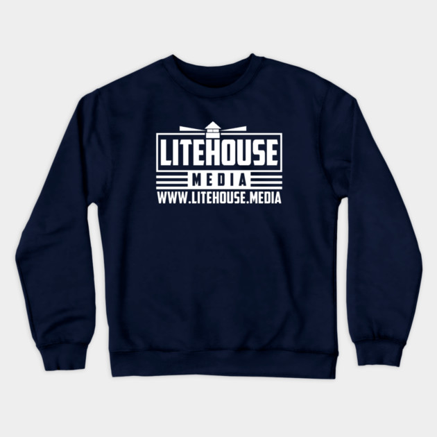 Litehouse QR Crewneck Sweatshirt by Litehouse Tees