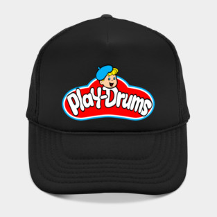 Play Drums Play Doh Style Desgin Hat