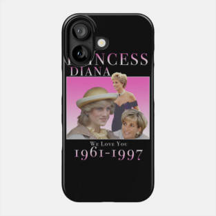 Princess Diana Homage Phone Case