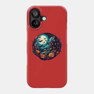 Haunted Night: Halloween Spookhouse Phone Case