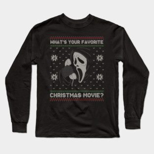 What's your favorite christmas movie? Long Sleeve T-Shirt