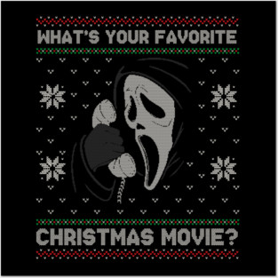 What's your favorite christmas movie? Posters and Art