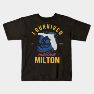 I-Survived-Hurricane-Milton Kids T-Shirt