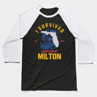 I-Survived-Hurricane-Milton Baseball T-Shirt