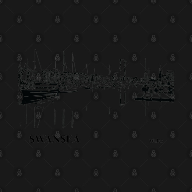 Swansea Wales by Lakeric