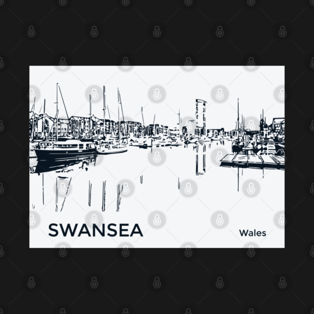 Swansea Wales by Lakeric