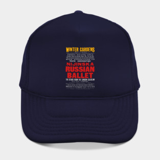 Vintage Exhibition Poster - Ballet Nijinska Dancing - 1900's Retro Hat