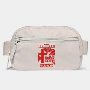 Vintage Theater Posters - If Ye Break Faith - Federal Theatre Miami Bag