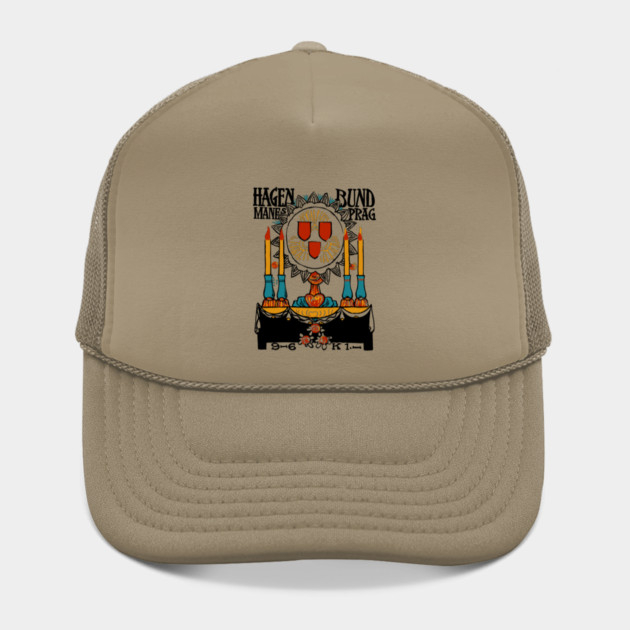 Vintage Posters - Hagenbund School of Art & Artists - Manes Prag by TuncGK