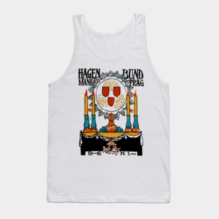 Vintage Posters - Hagenbund School of Art & Artists - Manes Prag Tank Top