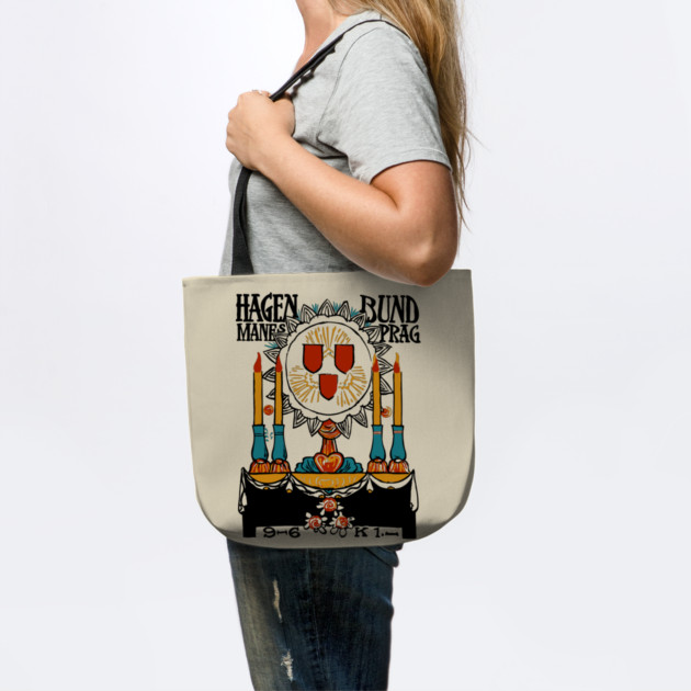 Vintage Posters - Hagenbund School of Art & Artists - Manes Prag by TuncGK