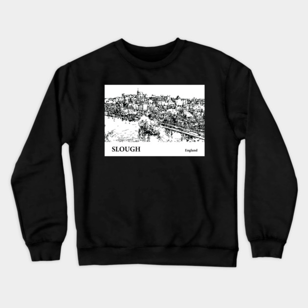 Slough England Crewneck Sweatshirt by Lakeric